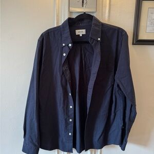 NEED Supply Navy Blue Button-down Shirt